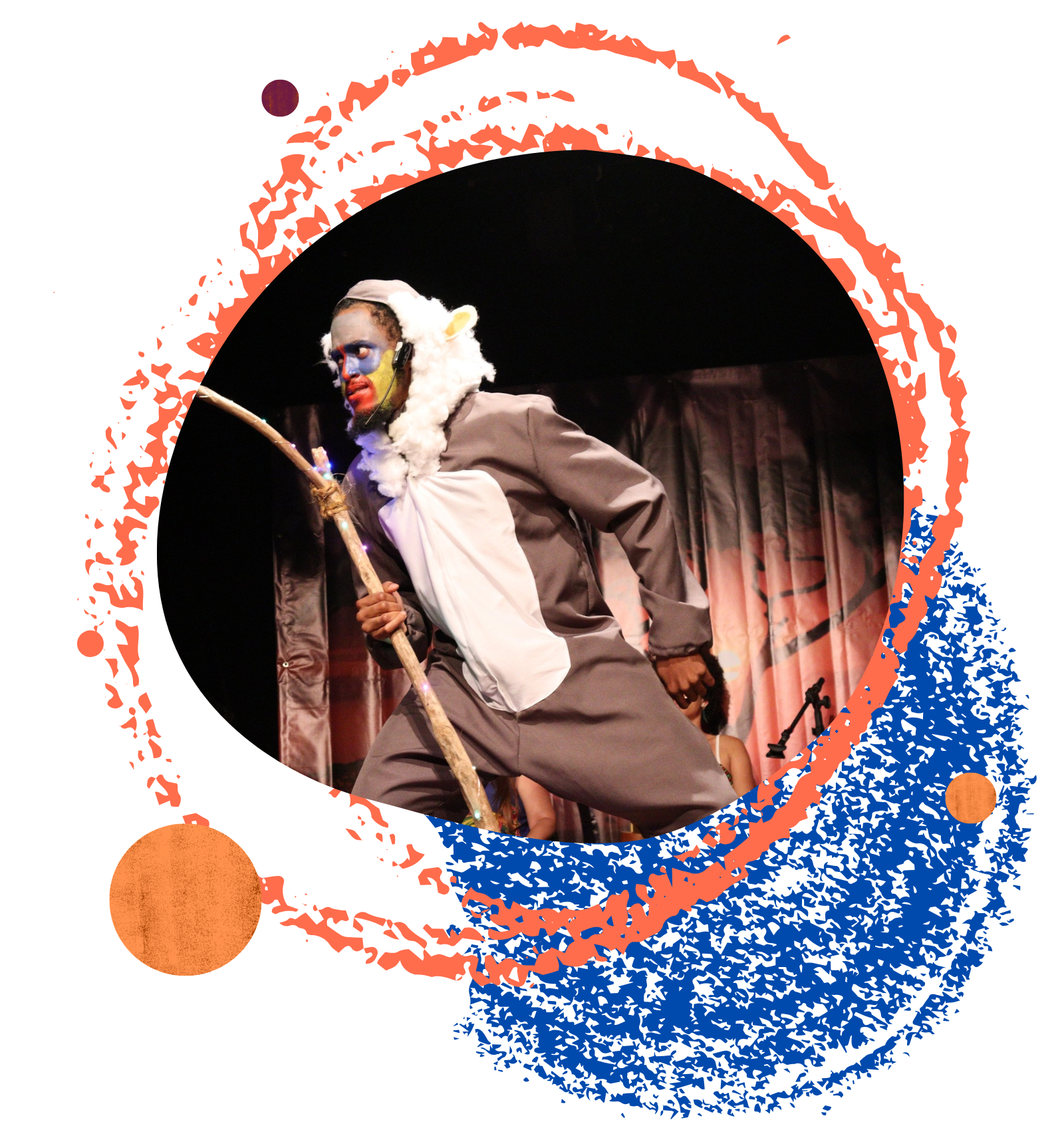 Banner do curso de teatro